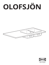 IKEA OLOFSJÖN Countertop Manual de utilizare