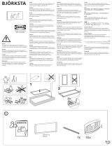 IKEA BJÖRKSTA Wall Picture Frame Manual de utilizare