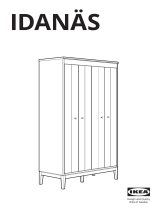 IKEA IDANÄS Wardrobe Manual de utilizare