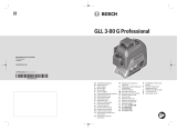 Bosch GLL 3-80 G Manual de utilizare