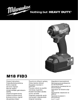 Milwaukee M18 FID3-0X Manual de utilizare