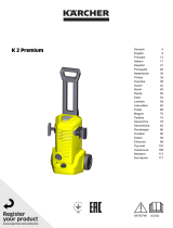 Kärcher K 2 Premium Power Control Pressure Washer Manual de utilizare