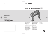 Bosch GSB 16 RE Manual de utilizare