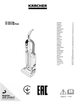 Kärcher CV 30/2 Bp Upright Brush Type Vacuum Cleaners Manual de utilizare