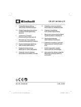 EINHELL CE-CP 18/180 Li E Cordless Polishing Sanding Machine Manual de utilizare