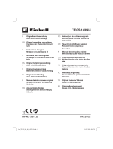 EINHELL TE-CS 18/89 Li Cordless Mini Handheld Circular Saw Manual de utilizare