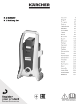 Kärcher K 2 Battery Manual de utilizare