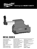 Milwaukee M18 CDEX Manual de utilizare