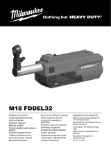 Milwaukee M18 FDDEL32 Manual de utilizare