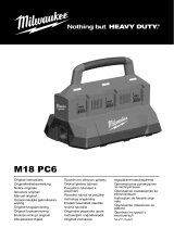 Milwaukee M18 PC6 Manual de utilizare