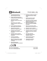 EINHELL TP-CD 18-60 Li-i BL Manual de utilizare