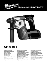Milwaukee M18 BH Manual de utilizare