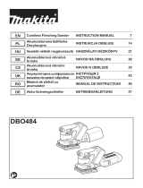 Makita DBO484 Manual de utilizare