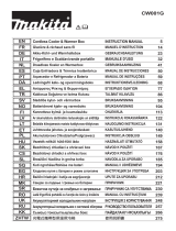 Makita CW001G Manual de utilizare