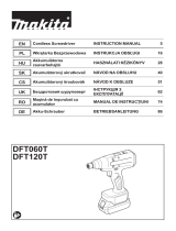 Makita DFT060T Manual de utilizare