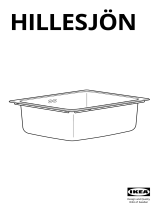 IKEA HILLESJON Manual de utilizare