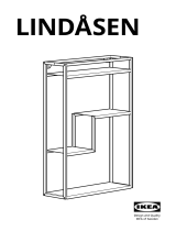 IKEA LINDÅSEN Display Shelf Manual de utilizare