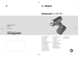 Bosch UniversalCut 18V-65 Cordless Saw Manual de utilizare