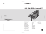 Bosch GBH 18V-40 C Manual de utilizare