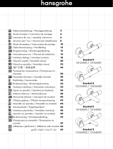 Hansgrohe ecoStat Manual de utilizare