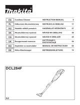 Makita DCL284F Manual de utilizare