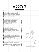 Hansgrohe AXOR 38113000, 38116000 UNO2 Faucet Manual de utilizare