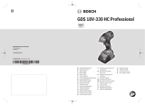 Bosch GDS 18V-330 HC Manual de utilizare