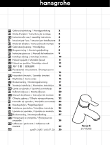 Hansgrohe 31711000 Manual de utilizare