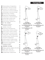 Hansgrohe 26276XXX Vernis Blend Showerpipe Manual de utilizare