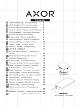 Hansgrohe AXOR 18210000, 18010000, 18014000 MASSAUD Manual de utilizare