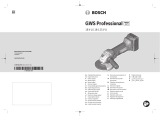 Bosch 18 V-LI GWS Manual de utilizare