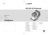 Bosch GSS 18V-10 Manual de utilizare