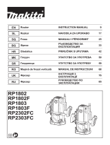 Makita RP1802 Manual de utilizare