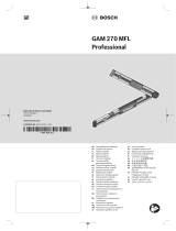 Bosch GAM 270 MFL Manual de utilizare