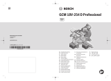 Bosch GCM 18V-254 D Manual de utilizare