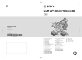 Bosch GCM 18V-216 D Manual de utilizare