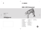 Bosch GSB 13 RE Manual de utilizare