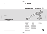 Bosch GCG 18V-600 Manual de utilizare