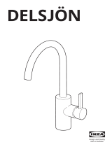 IKEA DELSJÖN Kitchen Mixer Tap Manual de utilizare