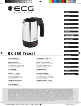ECG RK 550 Travel Electric Kettle Manual de utilizare