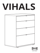 IKEA VIHALS Manual de utilizare