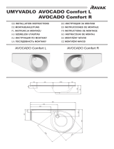 RAVAK XJ9P1100000 Manual de utilizare