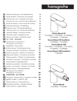 Hansgrohe Vernis Blend Series Manual de utilizare