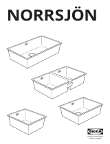 IKEA NORRSJÖN Single-Bowl Sink Manual de utilizare