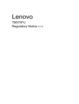 Lenovo TB570FU Manual de utilizare