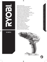 Ryobi R18PD3 Manual de utilizare