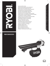 Ryobi RBV3000CESV Electric Leaf Blower Manual de utilizare