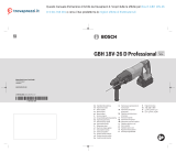 Bosch GBH 18V-26 D Manual de utilizare