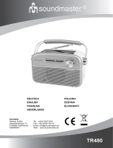 Soundmaster TR480 Manual de utilizare