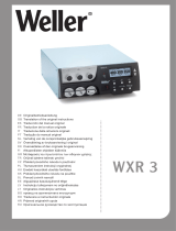 Weller WXR 3 Manual de utilizare